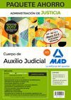 PAQUETE AHORRO AUXILIO JUDICIAL (TEMARIO VOLUMENES 1 Y 2, TEST, P