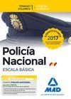 POLICÍA NACIONAL ESCALA BÁSICA. 1 TEMARIO