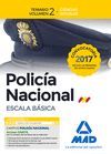 POLICÍA NACIONAL ESCALA BÁSICA. 2 TEMARIO