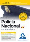 POLICIA NACIONAL ESCALA BASICA. 2 TEST  CIENCIAS SOCIALES