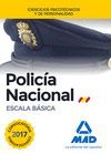 POLICIA NACIONAL ESCALA BASICA. EJERCICIOS PSICOTECNICOS Y DE PER