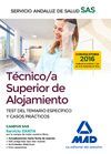 TÉCNICO/A SUPERIOR DE ALOJAMIENTO SAS. TEST DEL TEMARIO