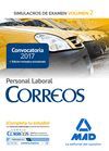 PERSONAL LABORAL CORREOS-TELEGRAFOS 2 SIMULACROS DE EXAMEN
