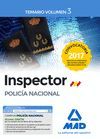 INSPECTOR DE POLICIA NACIONAL. TEMARIO VOLUMEN 3