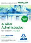 AUXILIAR ADMINISTRATIVO CORPORACIONES LOCALES ANDALUCIA 1 TEMARIO