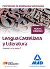 LENGUA CASTELLANA Y LITERATURA 1 TEMARIO