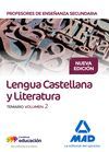 LENGUA CASTELLANA Y LITERATURA 2 TEMARIO