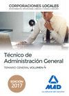 TECNICO DE ADMINISTRACION GENERAL DE CORPORACIONES LOCALES 4 TEMARIO GENERAL