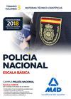 POLICÍA NACIONAL ESCALA BÁSICA. TEMARIO VOLUMEN 3 MATERIAS TÉCNICO-CIENTÍFICAS