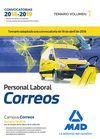 PERSONAL LABORAL DE CORREOS Y TELEGRAFOS. TEMARIO VOLUMEN 1
