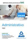 ADMINISTRATIVO DEL SERVICIO ANDALUZ DE SALUD. TEST
