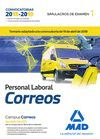 PERSONAL LABORAL DE CORREOS Y TELÉGRAFOS. SIMULACROS DE EXAMEN VOLUMEN 1