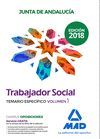 TRABAJADOR SOCIAL DE LA JUNTA DE ANDALUCÍA. TEMARIO ESPECÍFICO VOLUMEN 1