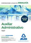 AUXILIAR ADMINISTRATIVO DE CORPORACIONES LOCALES DE ANDALUCÍA TEST