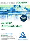 AUXILIAR ADMINISTRATIVO DE CORPORACIONES LOCALES DE ANDALUCÍA TEST