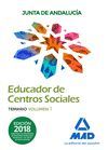 EDUCADORES DE CENTROS SOCIALES 1 TEMARIO. PERSONAL LABORAL DE LA JUNTA DE ANDALUCÍA. TEMAR