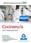 COCINERO/A DEL SERVICIO ANDALUZ DE SALUD. TEST  Y CASOS PRÁCTICOS