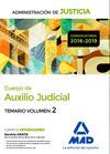 CUERPO DE AUXILIO JUDICIAL 2 TEMARIO