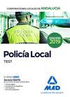 POLICÍA LOCAL DE ANDALUCÍA. TEST