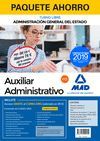 PAQUETE AHORRO CUERPO GENERAL AUXILIAR DE LA ADMINISTRACIÓN DEL ESTADO TURNO LIB