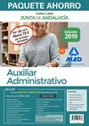 PAQUETE AHORRO AUXILIAR ADMINISTRATIVO JUNTA DE ANDALUCÍA. AHORRA 75  (INCLUYE