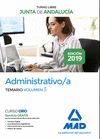 ADMINISTRATIVO JUNTA ANDALUCÍA 3 TEMARIO