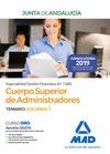 CUERPO SUPERIOR DE ADMINISTRADORES [GESTIÓN FINANCIERA (A1 1200)] 1 TEMARIO