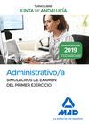 ADMINISTRATIVO JUNTA ANDALUCÍA. SIMULACROS DE EXAMEN DEL PRIMER EJERCICIO