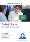 TRABAJO SOCIAL DE LA JUNTA DE ANDALUCIA. 1 TEMARIO COMÚN