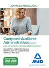 CUERPO DE AUXILIARES ADMINISTRATIVOS JUNTA DE ANDALUCIA PARA PERSONAS CON DISCAPACIDAD INTELECTUAL