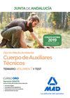 CUERPO DE AUXILIARES TECNICOS JUNTA ANDALUCIA OPCION MEDIO AMBIENTE 1TEMARIO Y TEST