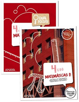 MATEMÁTICAS B 4. + DUAL FOCUS