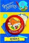 ¿CUANTO SABES? LENGUA. CAJA CON TARJETAS, RELOJ DE