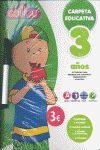 CAILLOU 3 AÑOS CARPETA EDUCATIVA