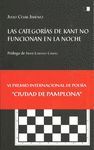 LAS CATEGORIAS DE KANT NO FUNCIONAN EN LA NOCHE