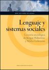 LENGUAJE Y SISTEMAS SOCIALES