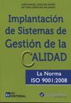 IMPLANTACIÓN DE SISTEMAS DE GESTIÓN DE LA CALIDAD