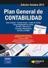 PLAN GENERAL DE CONTABILIDAD. EDICION OCTUBRE 2013