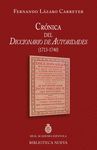 CRÓNICA DEL DICCIONARIO DE AUTORIDADES (1713-1740)