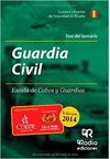 GUARDIA CIVIL ESCALA DE CABOS Y GUARDIAS  TEST DEL TEMARIO