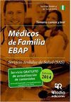 MEDICOS DE FAMILIA EBAP DEL SAS. TEMARIO COMUN Y TEST