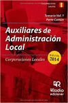 AUXILIARES DE ADMINISTRACION LOCAL I TEMARIO PARTE COMUN CORPORACION LOCALES