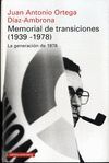 MEMORIAL DE TRANSICIONES (1939-1978)