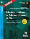 ADMINISTRATIVOS DE ADMINISTRACION LOCAL CORPORACIONES VOL 1