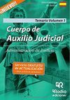 CUERPO DE AUXILIO JUDICIAL 1 TEMARIO