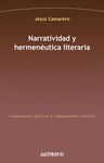 NARRATIVIDAD Y HERMENÉUTICA LITERARIA