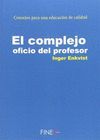 EL COMPLEJO OFICIO DEL PROFESOR