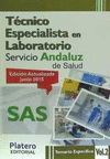 TÉCNICO ESPECIALISTA EN LABORATORIO. SERVICIO ANDALUZ DE SALUD (SAS). TEMARIO ES