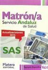 MATRÓN/A. SERVICIO ANDALUZ DE SALUD (SAS). TEMARIO ESPECÍFICO. VOL.IV
