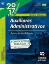 AUXILIARES ADMINISTRATIVOS DE LA JUNTA DE ANDALUCÍA. TEMARIO VOLUMEN 2.